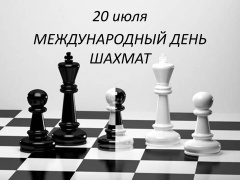 Международный день шахмат. Шахматный турнир