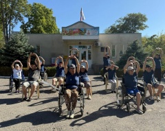 Утренняя зарядка. 