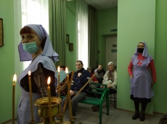Встреча с сестрами милосердия Свято-Георгиевского прихода